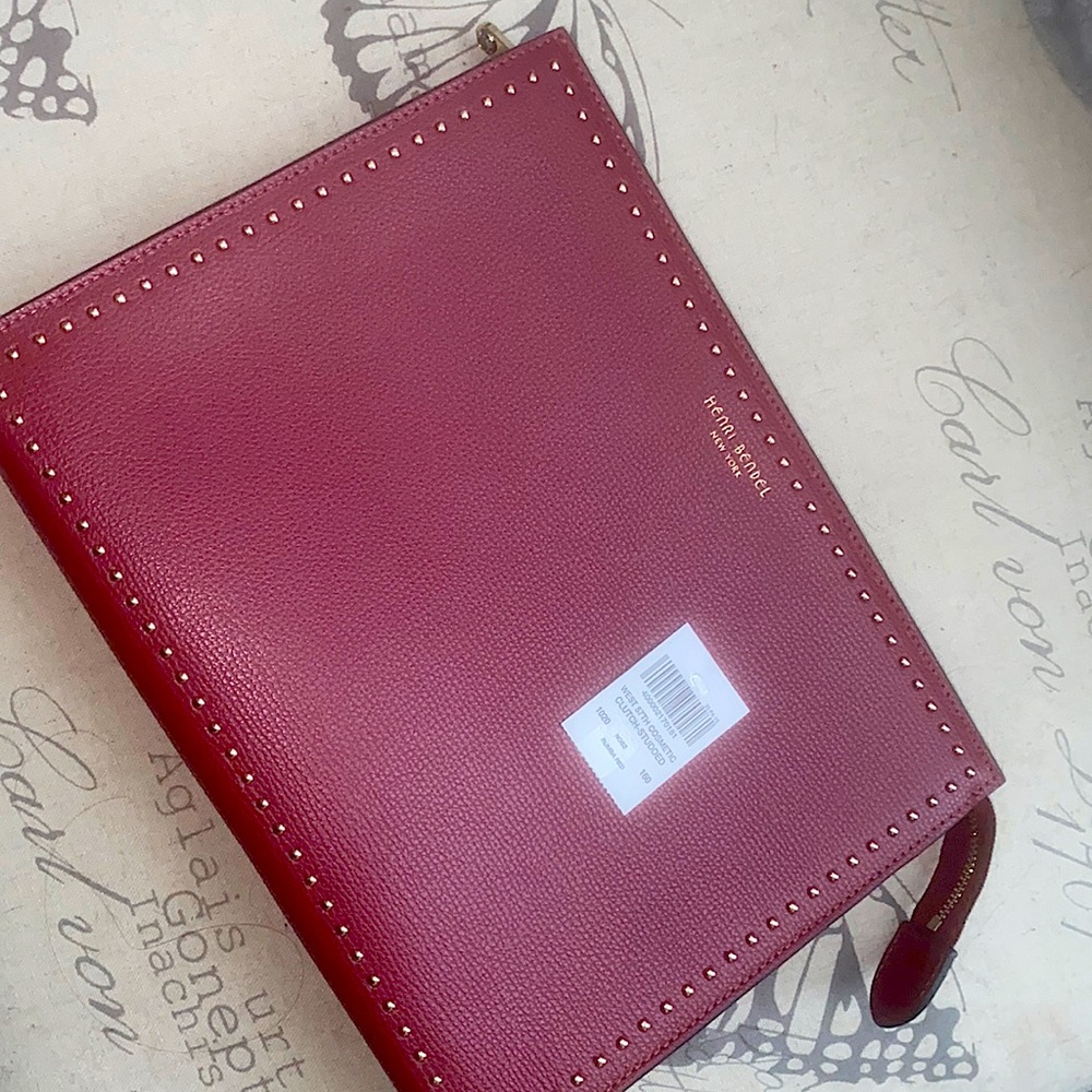Brand new Henri Bendel New York cosmetic clutch